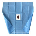 disposable sterile incision surgical drape pack with hole  making machine